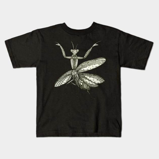 Mantis Kids T-Shirt by J.Rage